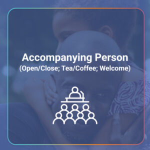 Registration Accompanying Person — In-Person