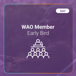Early-bird One Day WAO Member