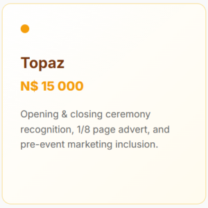 Topaz Sponsorship